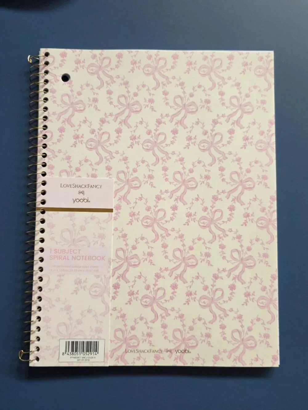 LoveShackFancy Target Yoobi backpack lunch bag bow notebook tech organizer pink